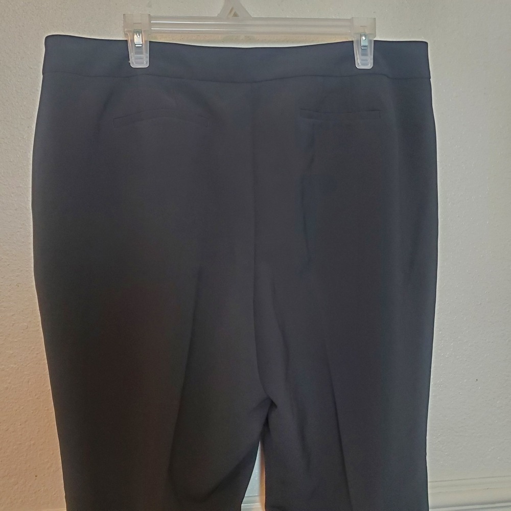 Talbots Petite Women's Black Dress Pants Size 16P Stretch Polyester Blend - Picture 10 of 15